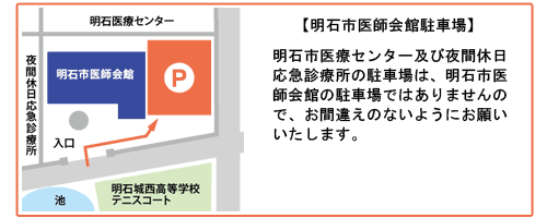 明石市医師会館駐車場